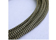 Wire / Cable Automotive Braided Sleeving For Fire Resistance Protection