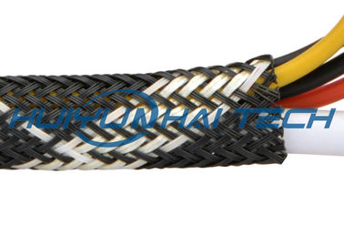 China Wire Harness Braided Sleeving Automatic Weave Mesh Threading